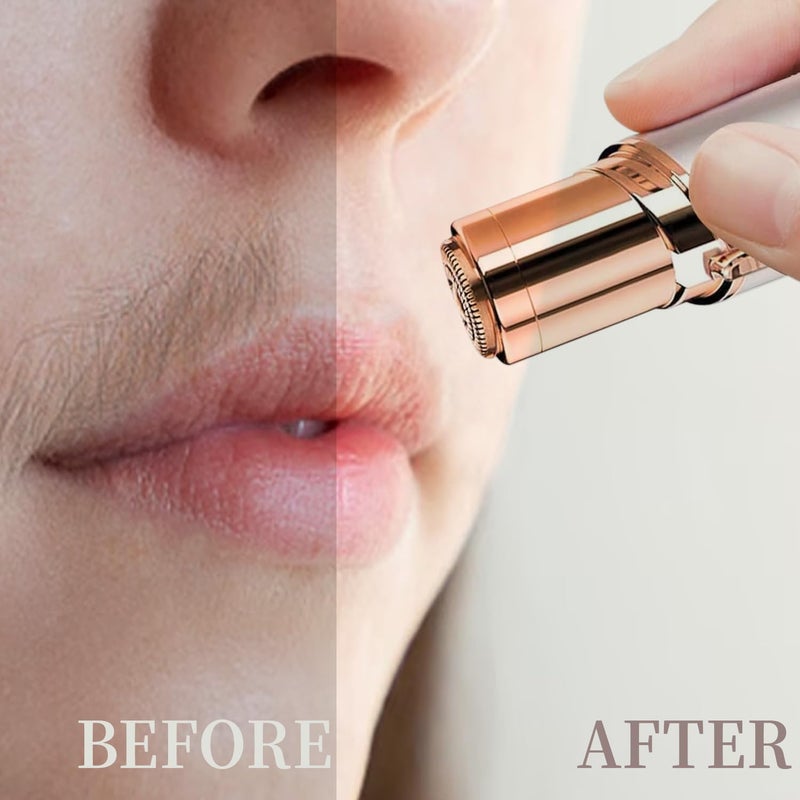 BOEEA Generation 2 Replacement Heads for Flawless Facial Hair Remover, Replacement Heads for Finishing Touch Flawless Facial Hair Remover Gen 2,Facial Hair Remover Heads with Cleaning Brush for Women,4 Pack - Image 5